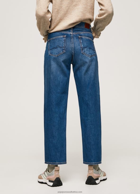 Denim Dover High Waisted Relaxed Fit Jeans Pepe Jeans L20F2F83 Women - Image 4