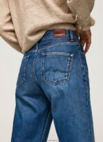 Denim Dover High Waisted Relaxed Fit Jeans Pepe Jeans L20F2F83 Women - Image 5