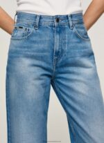 Denim Dover High Waisted Relaxed Fit Jeans Pepe Jeans L20F2F84 Women - Image 3