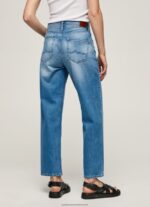 Denim Dover High Waisted Relaxed Fit Jeans Pepe Jeans L20F2F84 Women - Image 4