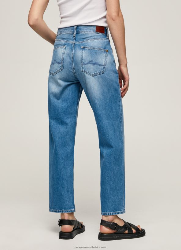 Denim Dover High Waisted Relaxed Fit Jeans Pepe Jeans L20F2F84 Women - Image 4