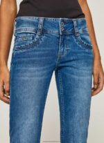 Denim Gen Straight Fit Mid Waist Jeans Pepe Jeans L20F2F32 Women - Image 3