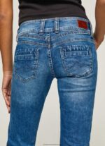 Denim Gen Straight Fit Mid Waist Jeans Pepe Jeans L20F2F32 Women - Image 4