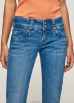 Denim Gen Straight Fit Mid Waist Jeans Pepe Jeans L20F2F34 Women - Image 3