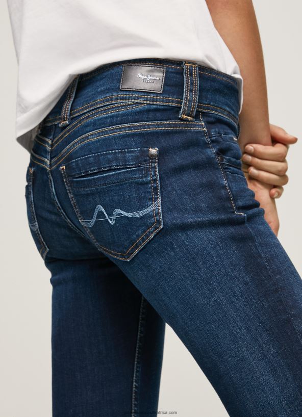Denim Gen Straight Fit Mid Waist Jeans Pepe Jeans L20F2F4 Women - Image 5