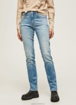 Denim Grace High Waisted Slim Fit Jeans Pepe Jeans L20F2F67 Women - Image 2