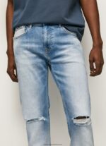 Denim Hatch Regular Midrise Slim Fit Jeans Pepe Jeans L20F2F796 Men - Image 3