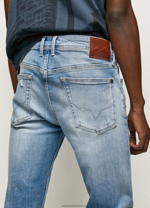 Denim Hatch Regular Midrise Slim Fit Jeans Pepe Jeans L20F2F796 Men - Image 4