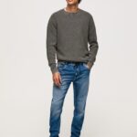 Denim Jagger Midrise Slim Fit Jeans Pepe Jeans L20F2F794 Men