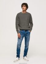 Denim Jagger Midrise Slim Fit Jeans Pepe Jeans L20F2F794 Men