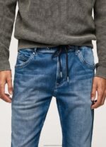 Denim Jagger Midrise Slim Fit Jeans Pepe Jeans L20F2F794 Men - Image 3