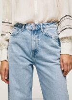 Denim Lexa Sky High Waisted Wide Fit Jeans Pepe Jeans L20F2F78 Women - Image 3