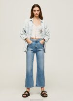 Denim Lexa Sky High Waisted Wide Fit Jeans Pepe Jeans L20F2F90 Women