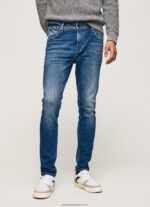 Denim Mason Midrise Skinny Fit Jeans Pepe Jeans L20F2F791 Men - Image 2