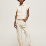Denim Mayfair Midrise Relaxed Fit Jeans Pepe Jeans L20F2F89 Women