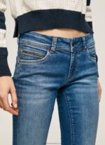 Denim New Brooke Midrise Regular Fit Jeans Pepe Jeans L20F2F8 Women - Image 3