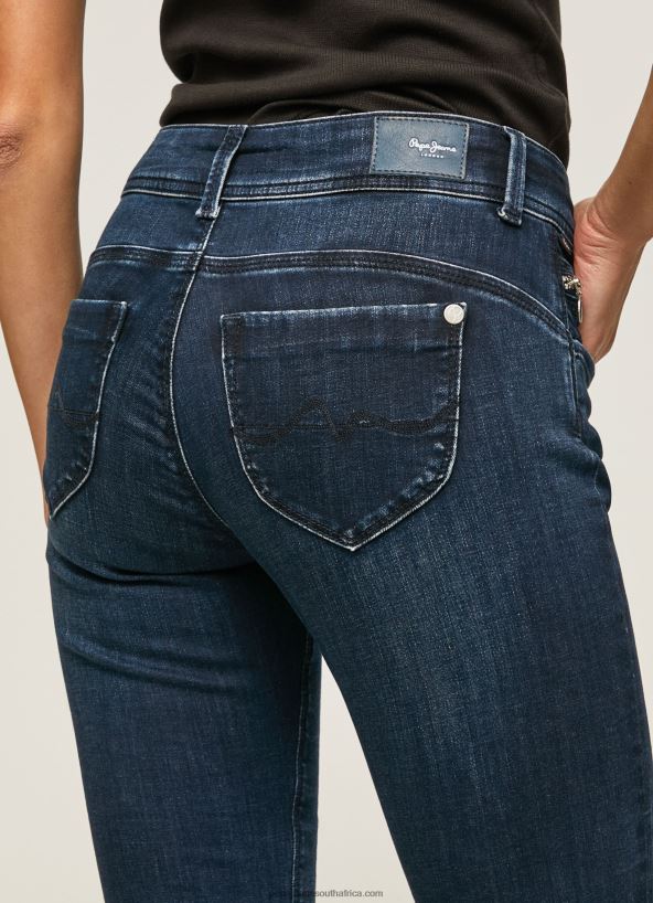 Denim New Brooke Slim Fit Mid Waist Jeans Pepe Jeans L20F2F35 Women - Image 5