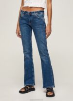 Denim New Pimlico Regular Fit Mid Waist Jeans Pepe Jeans L20F2F36 Women - Image 2