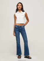 Denim New Pimlico Regular Fit Mid Waist Jeans Pepe Jeans L20F2F36 Women