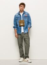 Denim Noah Regular Fit Denim Shirt Pepe Jeans L20F2F1049 Men