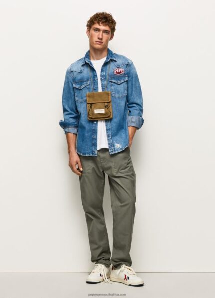Denim Noah Regular Fit Denim Shirt Pepe Jeans L20F2F1049 Men