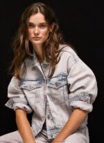 Denim Oversized Denim Jacket Pepe Jeans L20F2F125 Women