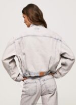 Denim Oversized Denim Jacket Pepe Jeans L20F2F125 Women - Image 5