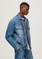 Denim Oversized Denim Jacket Pepe Jeans L20F2F818 Men