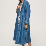 Denim Oversized Denim Trench Coat Pepe Jeans L20F2F108 Women
