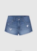 Denim Patty Ripped Denim Shorts Pepe Jeans L20F2F1491 Girl
