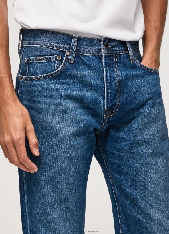 Denim Penn Dropped Rise Relaxed Fit Jeans Pepe Jeans L20F2F814 Men - Image 3