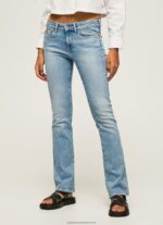 Denim Piccadilly Midrise Slim Fit Jeans Pepe Jeans L20F2F72 Women - Image 2
