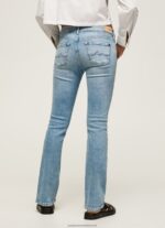 Denim Piccadilly Midrise Slim Fit Jeans Pepe Jeans L20F2F72 Women - Image 4