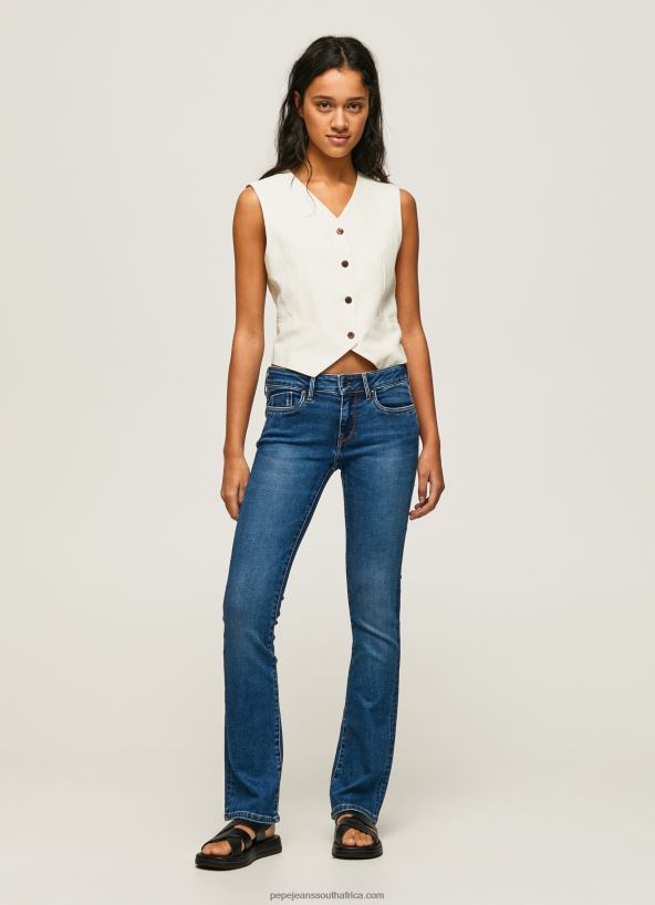 denim_piccadilly_slim_fit_midrise_jeans_pepe_jeans_l20f2f71_women.jpg Denim Piccadilly Slim Fit Midrise Jeans Pepe Jeans L20F2F71 Women - Image 1