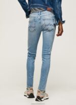 Denim Pixie Midrise Skinny Fit Jeans Pepe Jeans L20F2F42 Women - Image 4