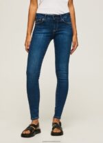 Denim Pixie Midrise Skinny Fit Jeans Pepe Jeans L20F2F44 Women - Image 2