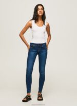 Denim Pixie Midrise Skinny Fit Jeans Pepe Jeans L20F2F44 Women