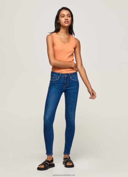 Denim Pixie Midrise Skinny Fit Jeans Pepe Jeans L20F2F50 Women