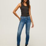 Denim Pixie Skinny Fit Midrise Jeans Pepe Jeans L20F2F54 Women