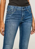 Denim Pixie Skinny Fit Midrise Jeans Pepe Jeans L20F2F54 Women - Image 3
