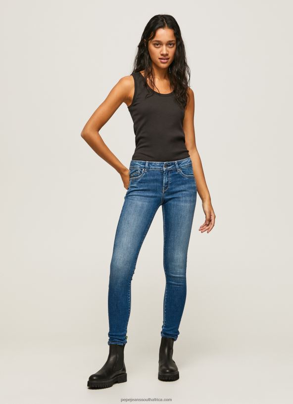 denim_pixie_skinny_fit_midrise_jeans_pepe_jeans_l20f2f54_women.jpg Denim Pixie Skinny Fit Midrise Jeans Pepe Jeans L20F2F54 Women - Image 1