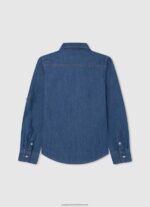 Denim Portez Regular Fit Denim Shirt Pepe Jeans L20F2F1660 Boy - Image 2