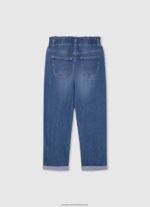 Denim Reese Taper Fit High Waisted Jeans Pepe Jeans L20F2F1366 Girl - Image 2