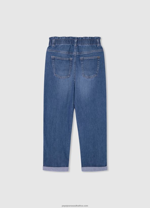 Denim Reese Taper Fit High Waisted Jeans Pepe Jeans L20F2F1366 Girl - Image 2