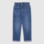 Denim Reese Taper Fit High Waisted Jeans Pepe Jeans L20F2F1366 Girl