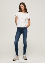 Denim Regent High Waisted Skinny Fit Jeans Pepe Jeans L20F2F45 Women