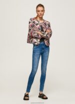 Denim Regent High Waisted Skinny Fit Jeans Pepe Jeans L20F2F46 Women