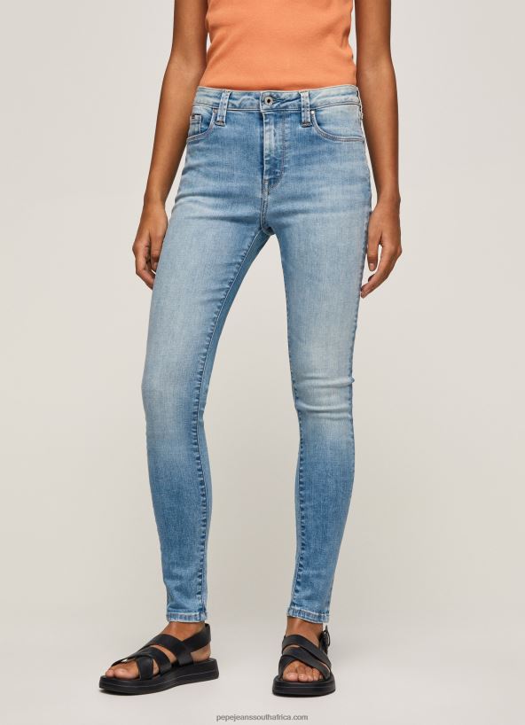 Denim Regent High Waisted Skinny Fit Jeans Pepe Jeans L20F2F52 Women - Image 2