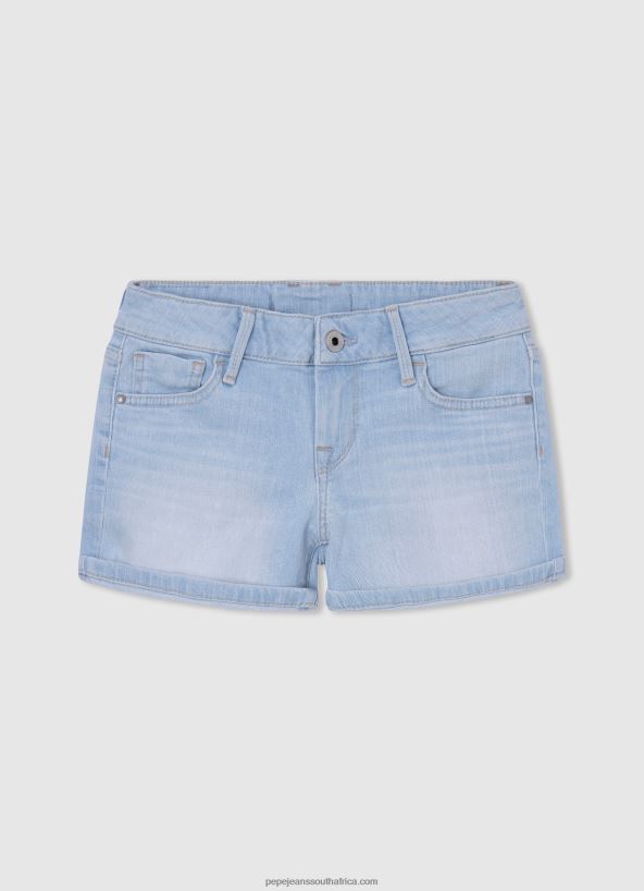 denim_regular_fit_denim_shorts_pepe_jeans_l20f2f1503_girl.jpg Denim Regular Fit Denim Shorts Pepe Jeans L20F2F1503 Girl - Image 1