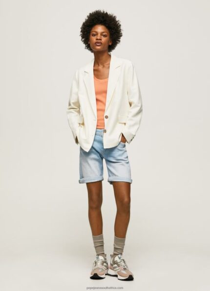 Denim Regular Fit Denim Shorts Pepe Jeans L20F2F499 Women